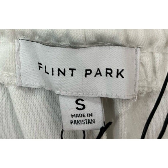 Flint Park White Court Short Athletic Sweatshorts Mens Size Small Drawstring NWT - Picture 6 of 7